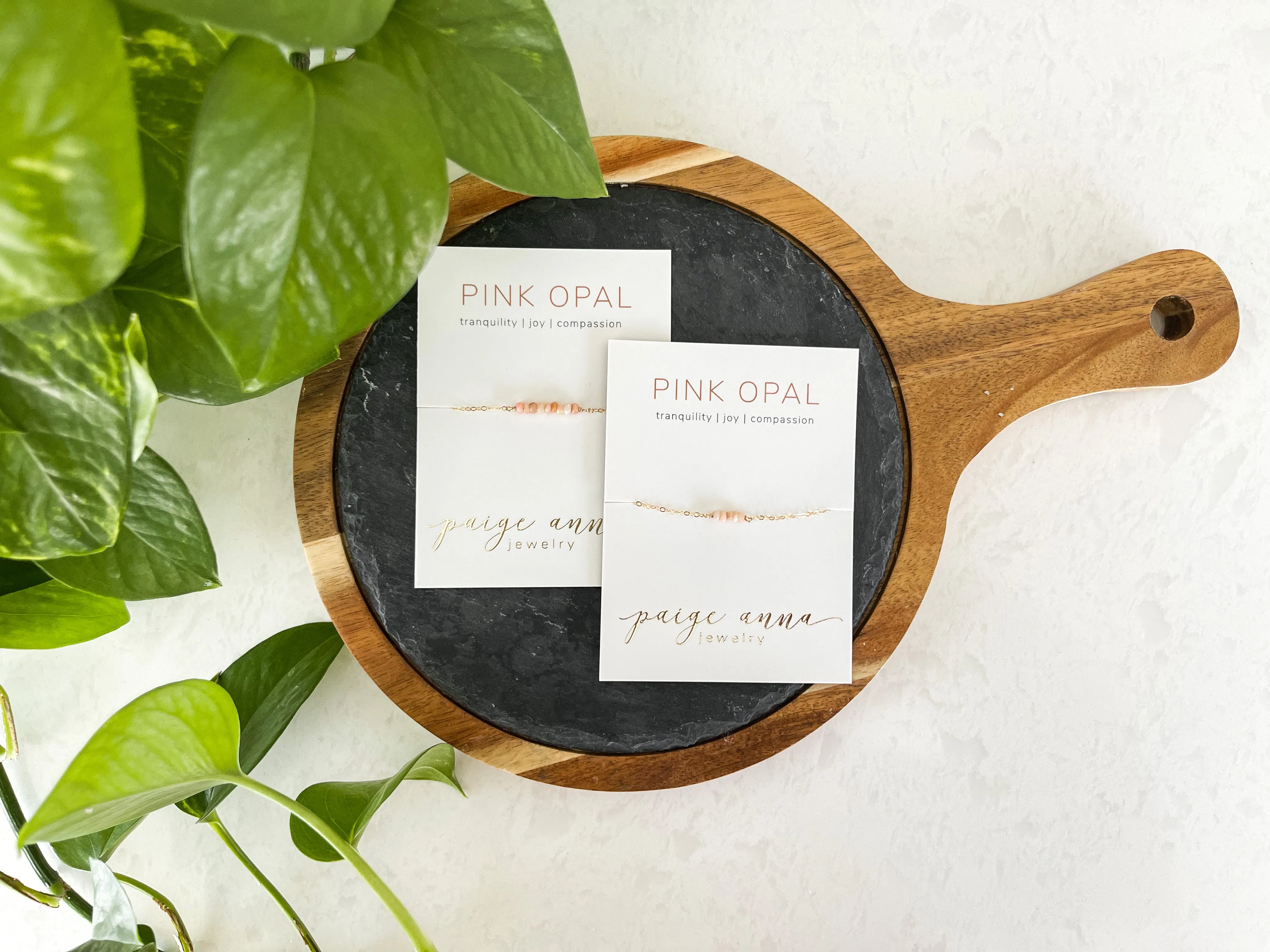 Mama   Mini Natural Gemstone Bar Bracelets
