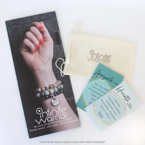 Matte Amethyst  Bracelet | Sterling Silver Buddha Charm