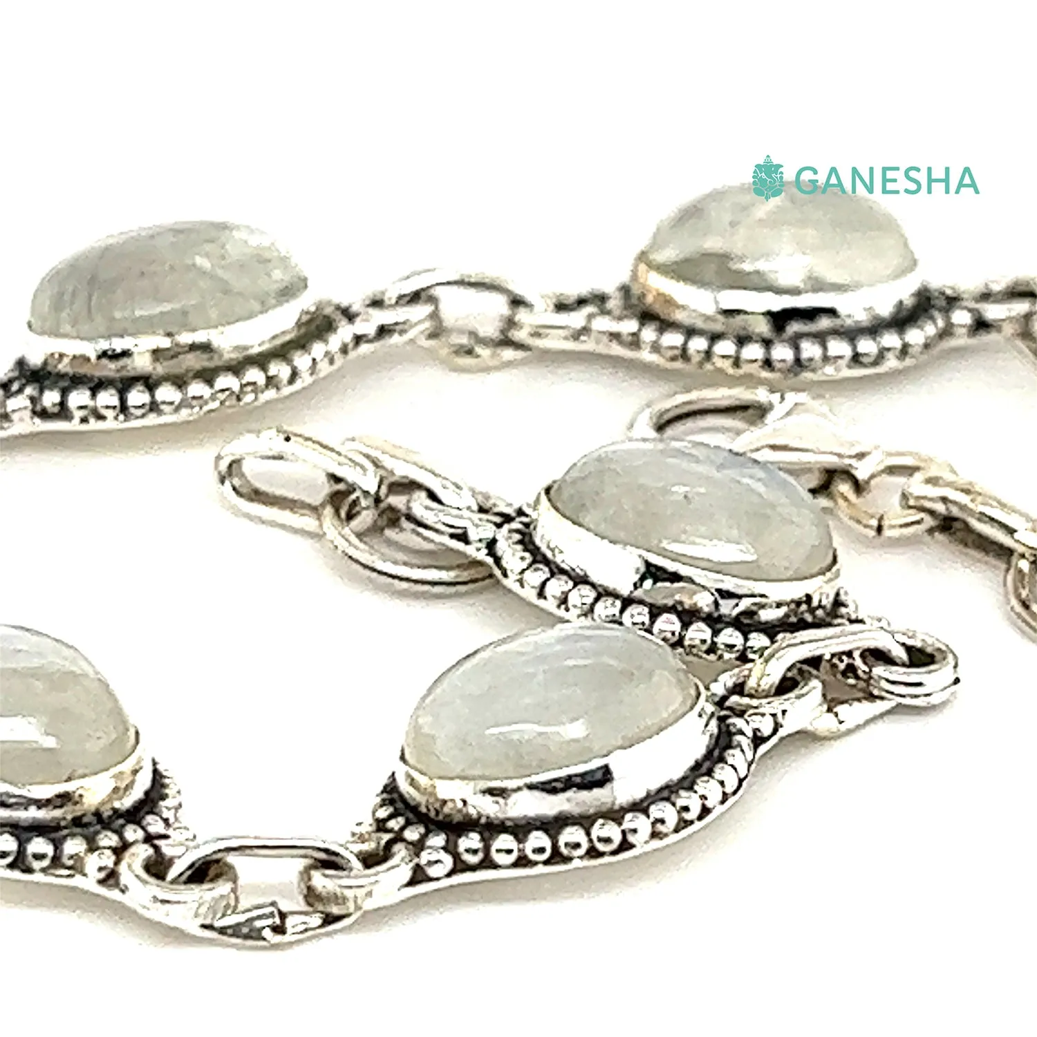Moonstone Bracelet (925) Sterling Silver