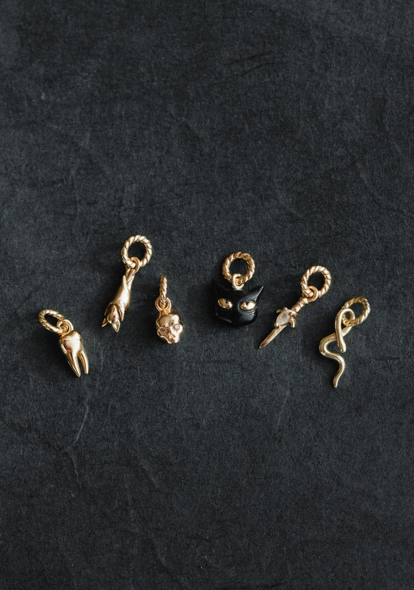 Moonstone Dagger Charm
