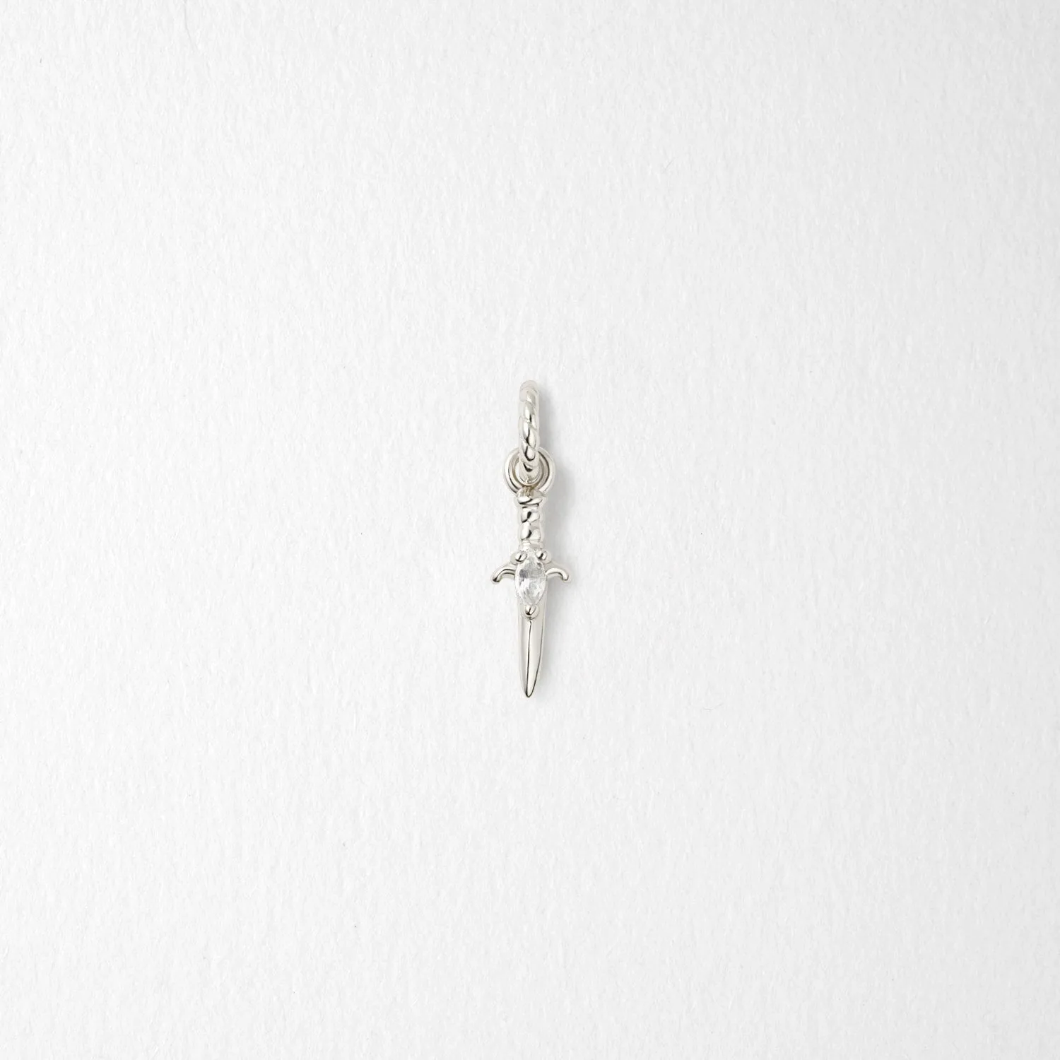 Moonstone Dagger Charm