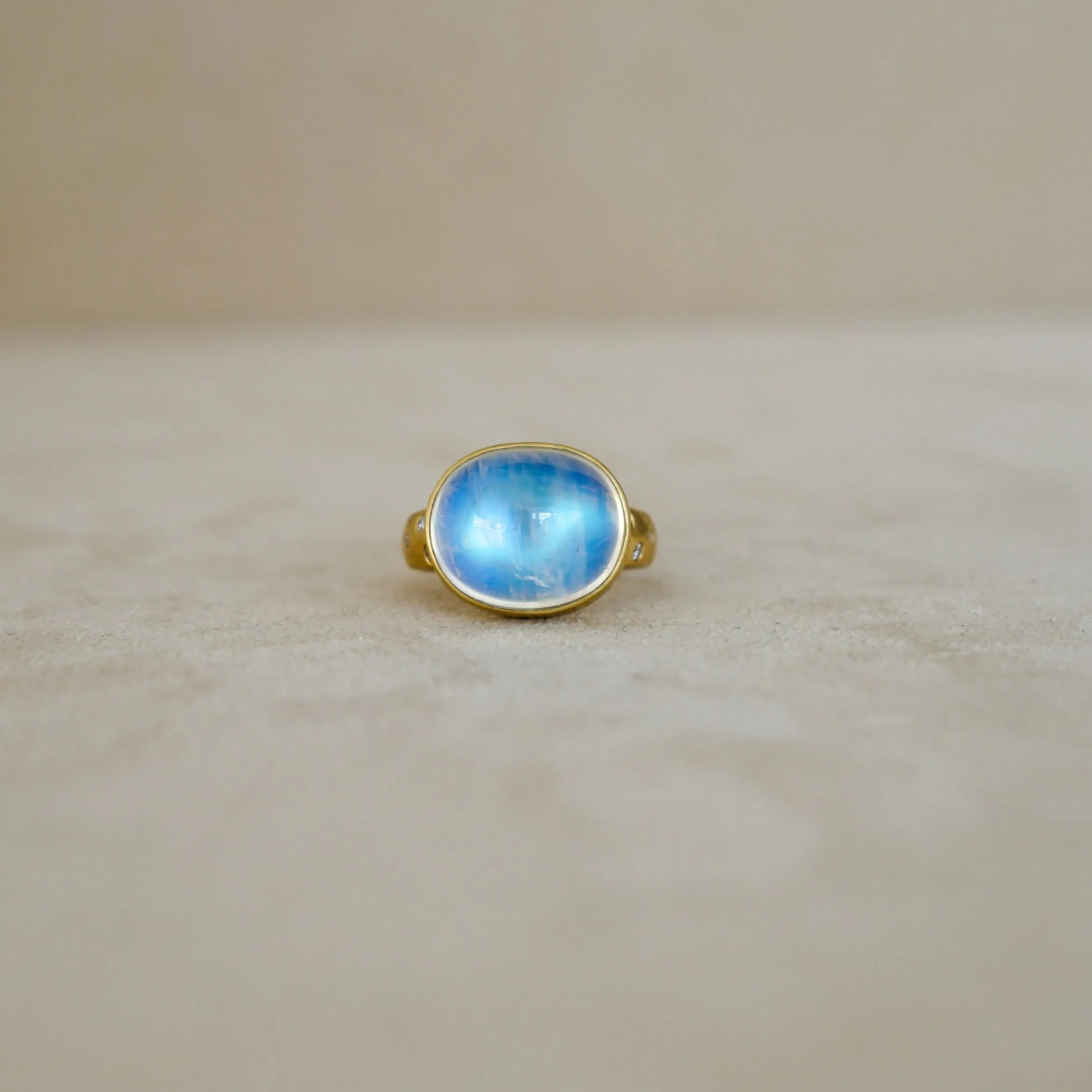 Moonstone Dome Ring