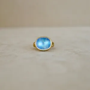 Moonstone Dome Ring
