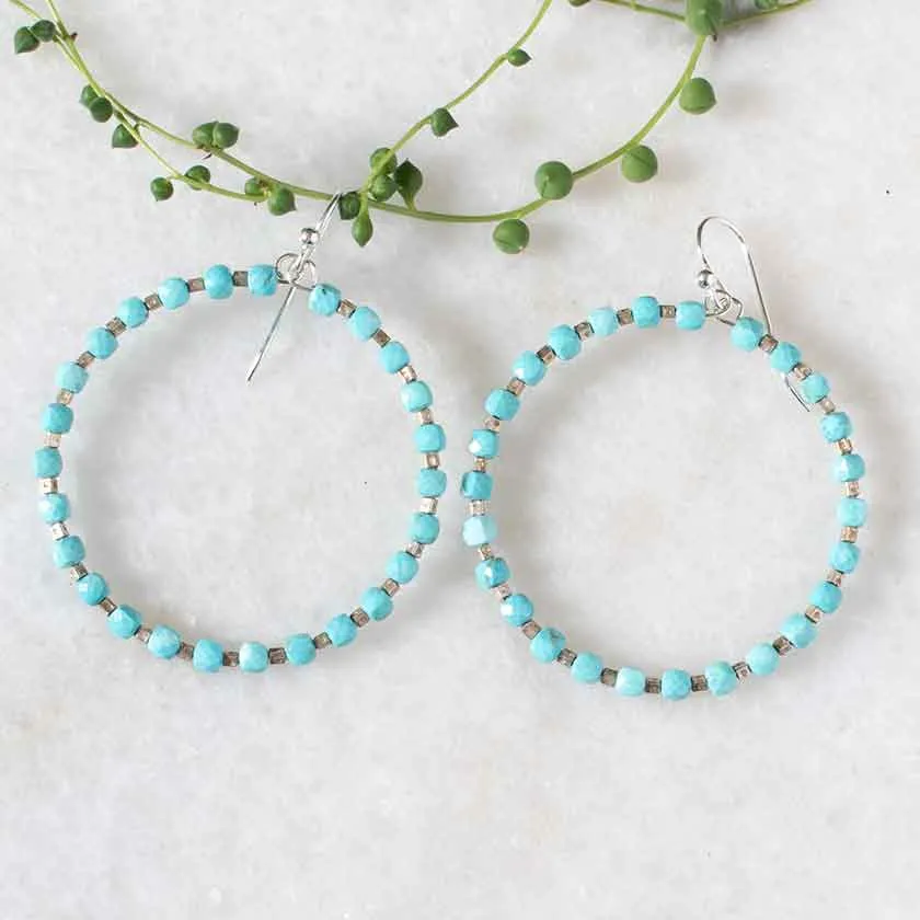 Mykonos Hoop Earrings