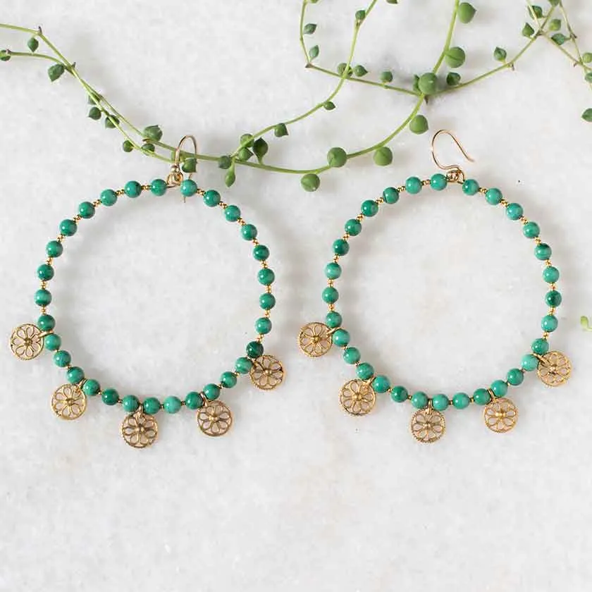 Mykonos Hoop Earrings