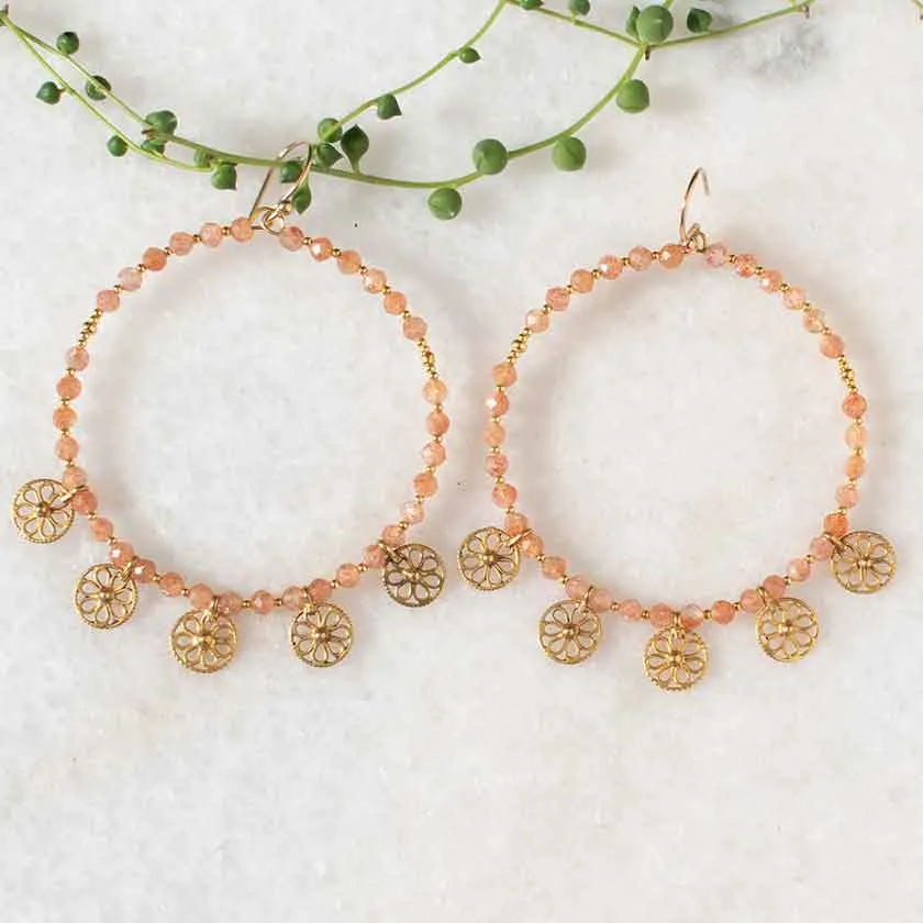 Mykonos Hoop Earrings