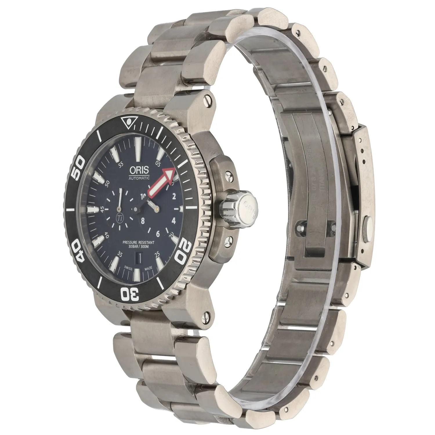 Oris Aquis 7677 43mm Titanium Watch
