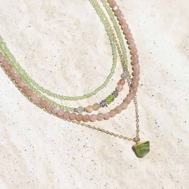 Peridot Luxury Necklace Set
