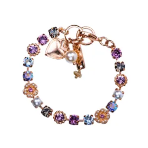 Petite Flower Cluster Bracelet in "Cake Batter" *Preorder*