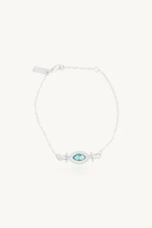 Radiance Apatite Silver Bracelet