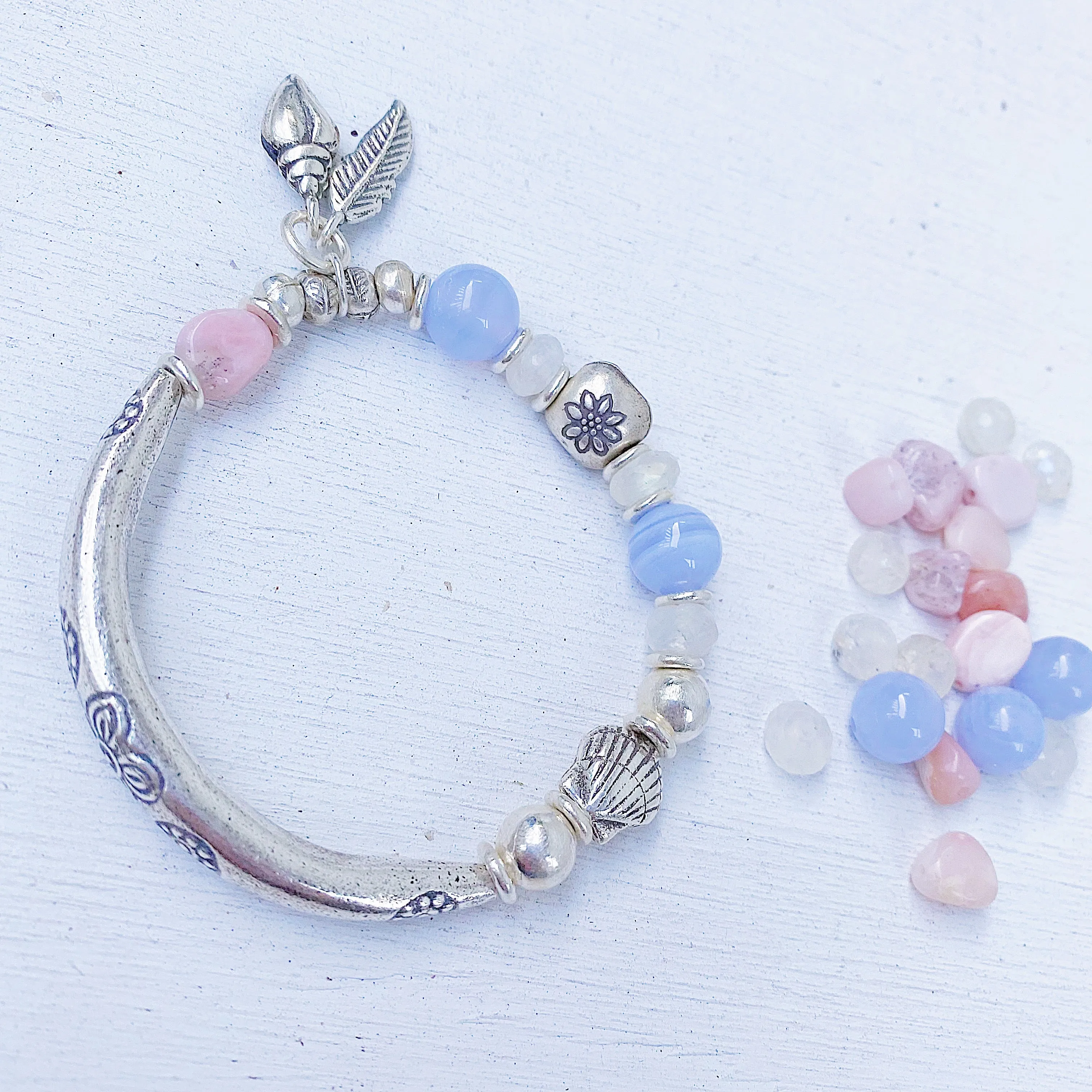 RAINBOW SUNSET GEMSTONE BRACELET