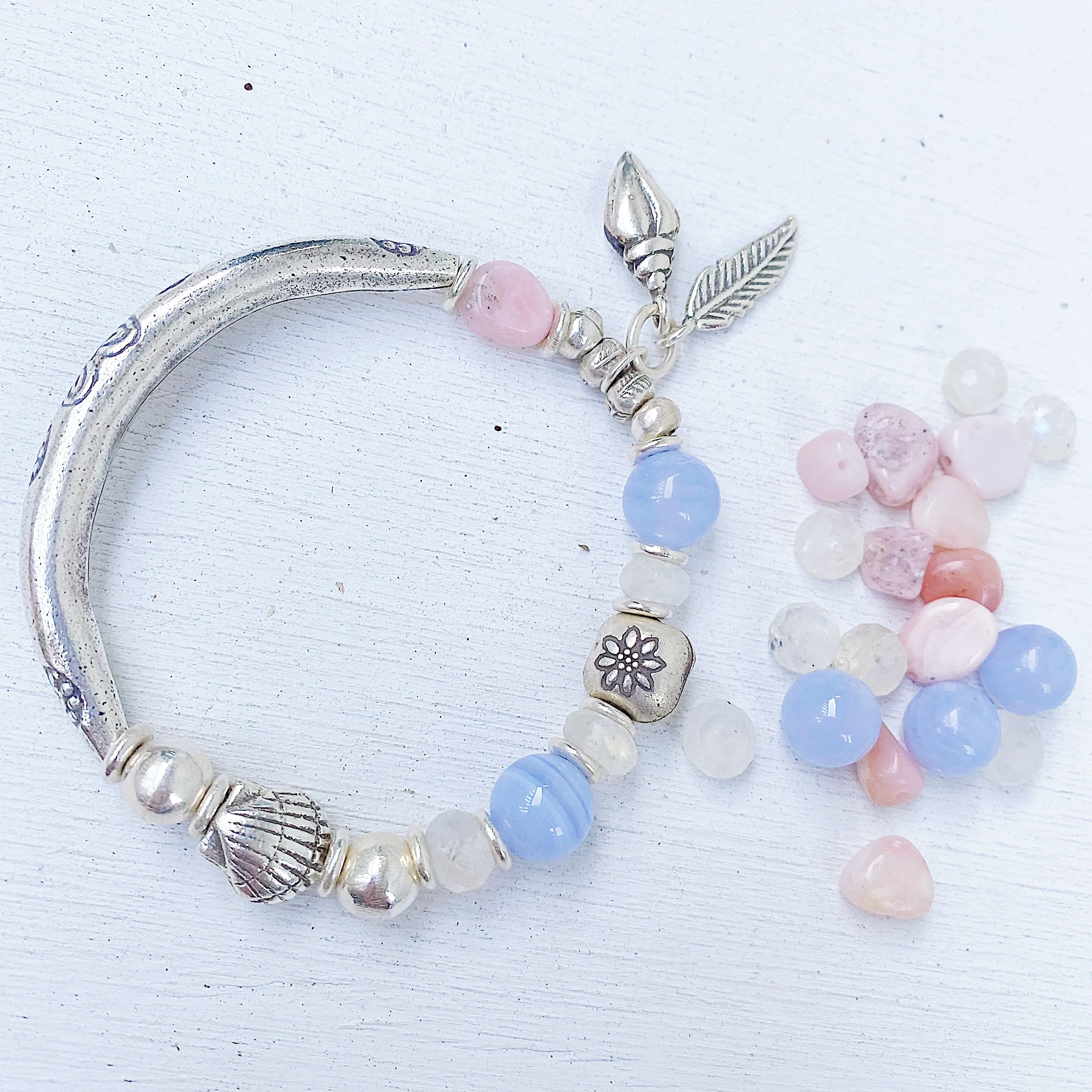 RAINBOW SUNSET GEMSTONE BRACELET