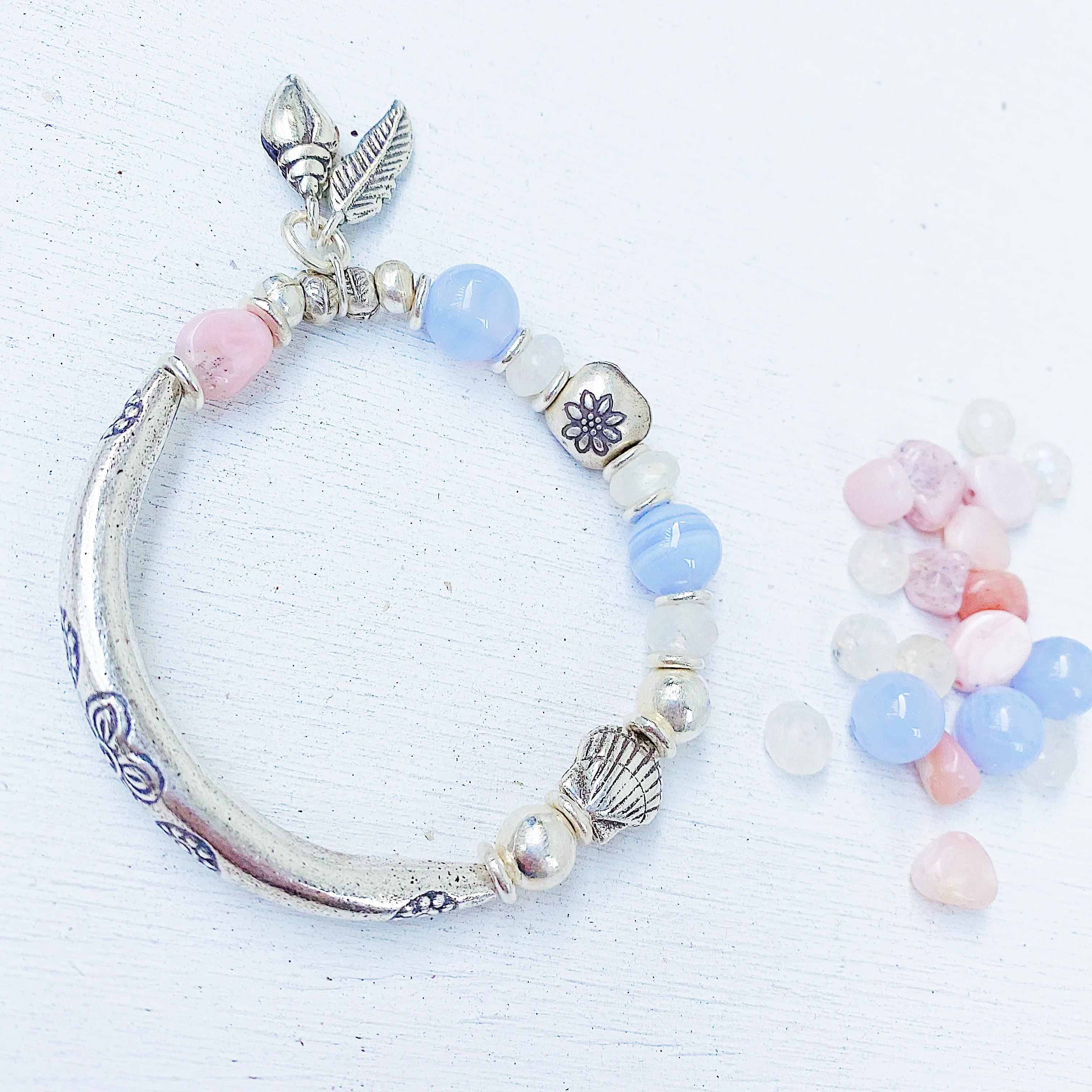 RAINBOW SUNSET GEMSTONE BRACELET