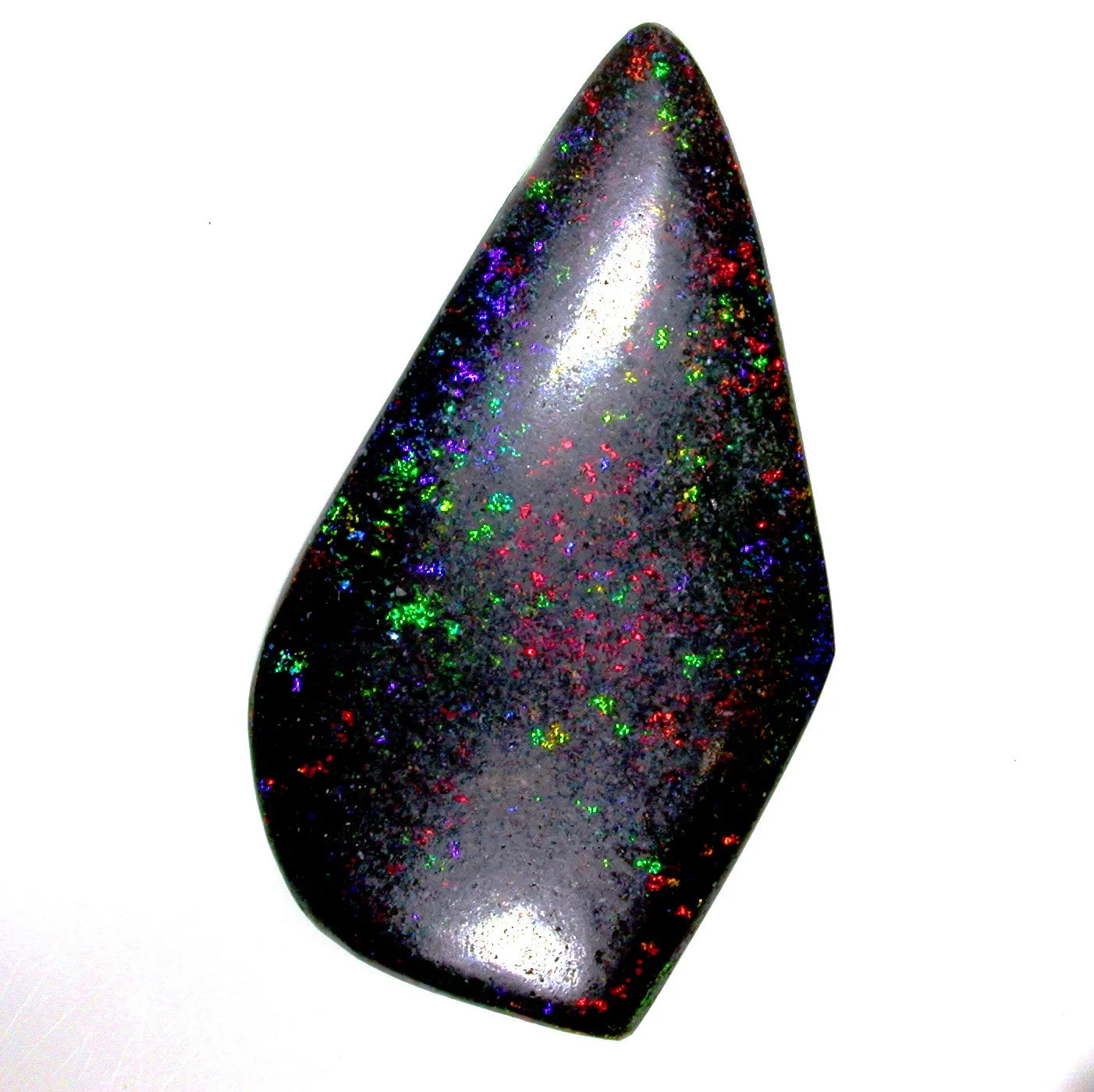 Red and green Opal in sandstone Matrix