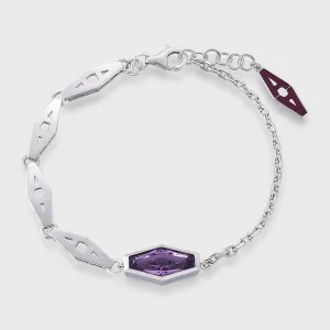 Reign Arc Bracelet, 925 Sterling Silver