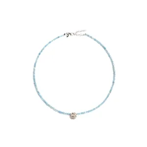 Rosetta aquamarine necklace