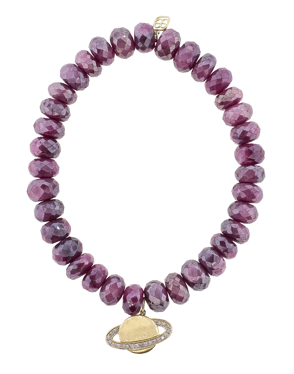 Saturn Charm Bracelet