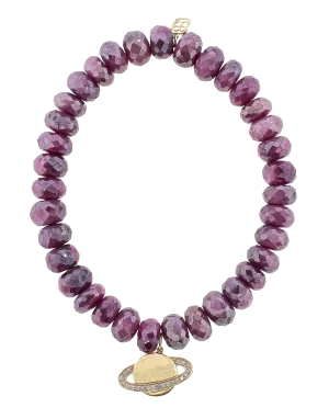 Saturn Charm Bracelet