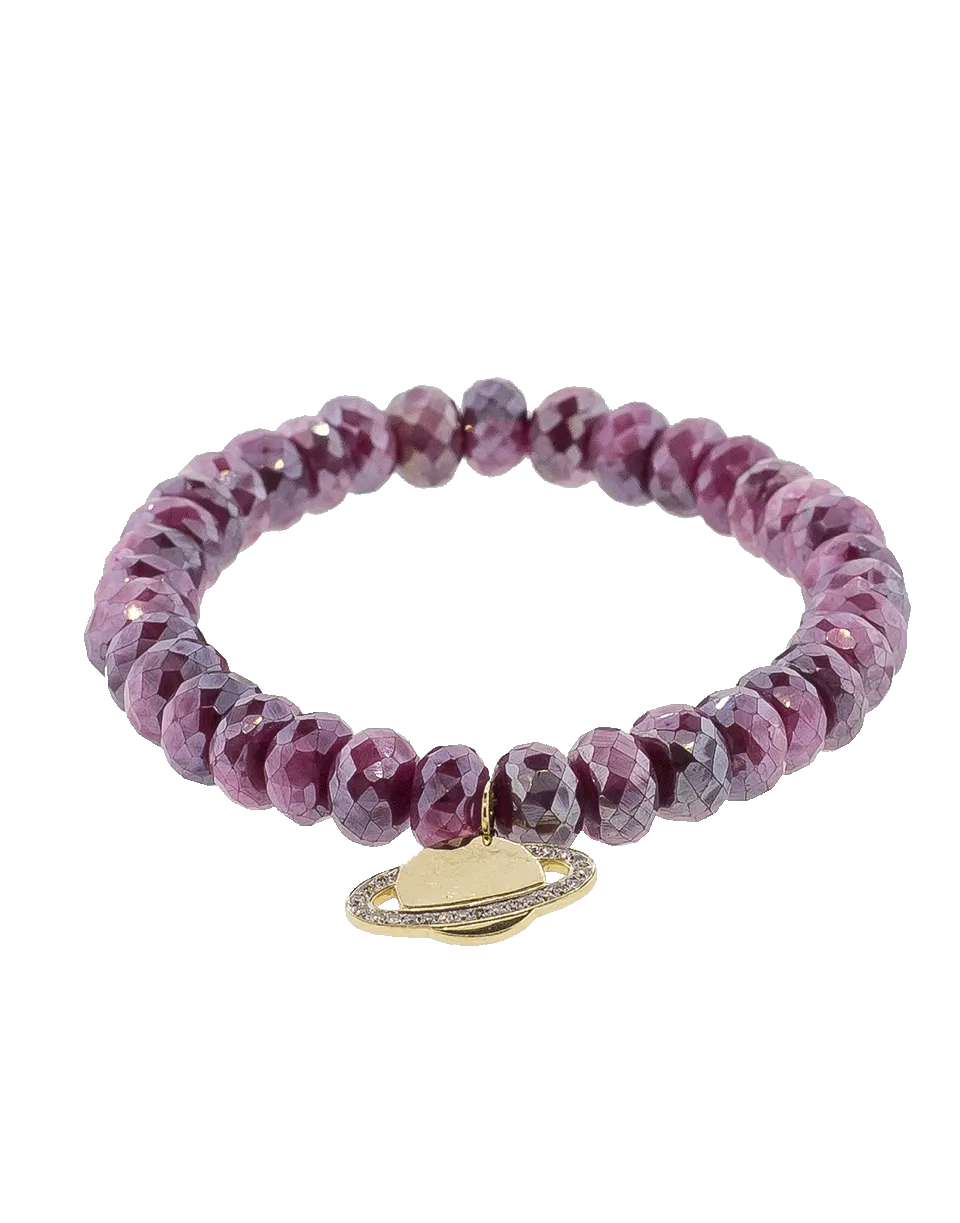 Saturn Charm Bracelet