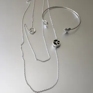 Shanti Necklace In Sterling Silver