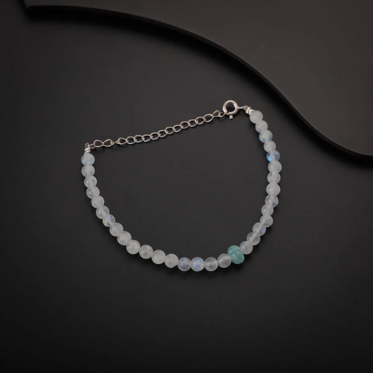 Silver Moonstone Bracelet