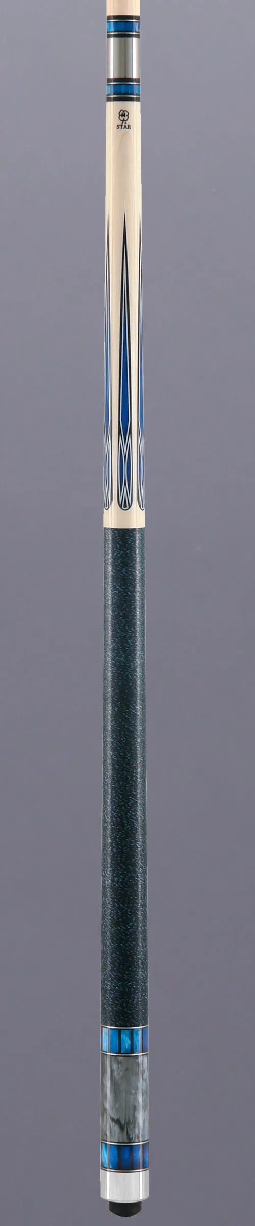 Star Blue and Grey Pearl Cue - SP03