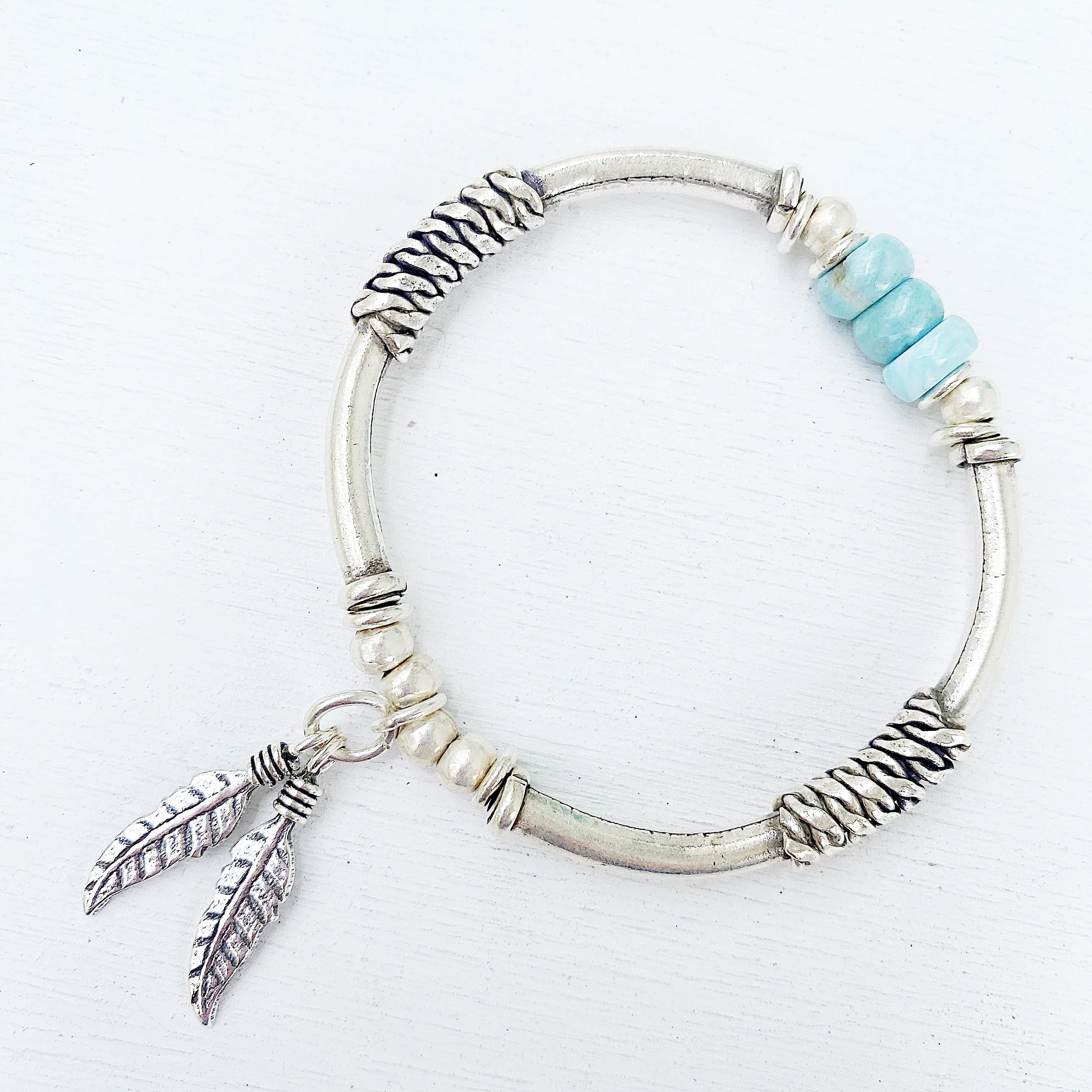 STEFILIA’S STONE LARIMAR BRACELET