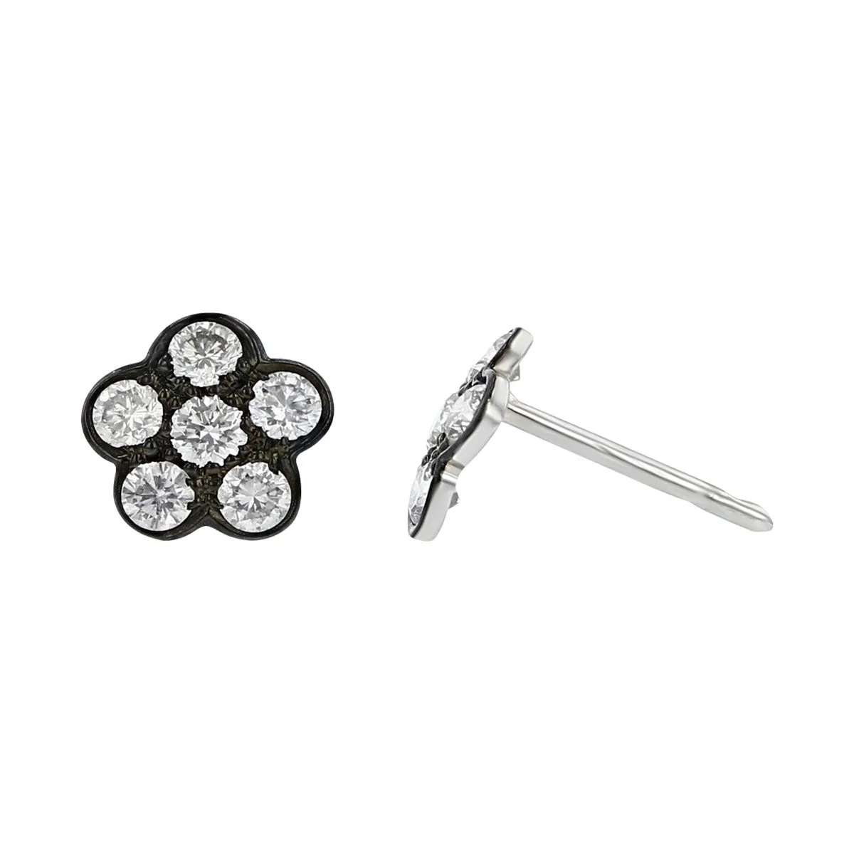 Tuilerie Diamond Stud Earrings