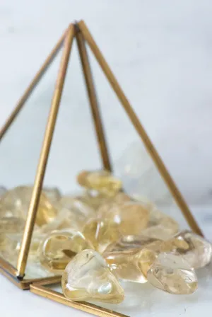 Tumbled Small Citrine