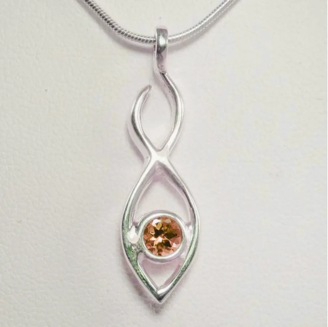 Twin Flame Pendant (Various Colors)