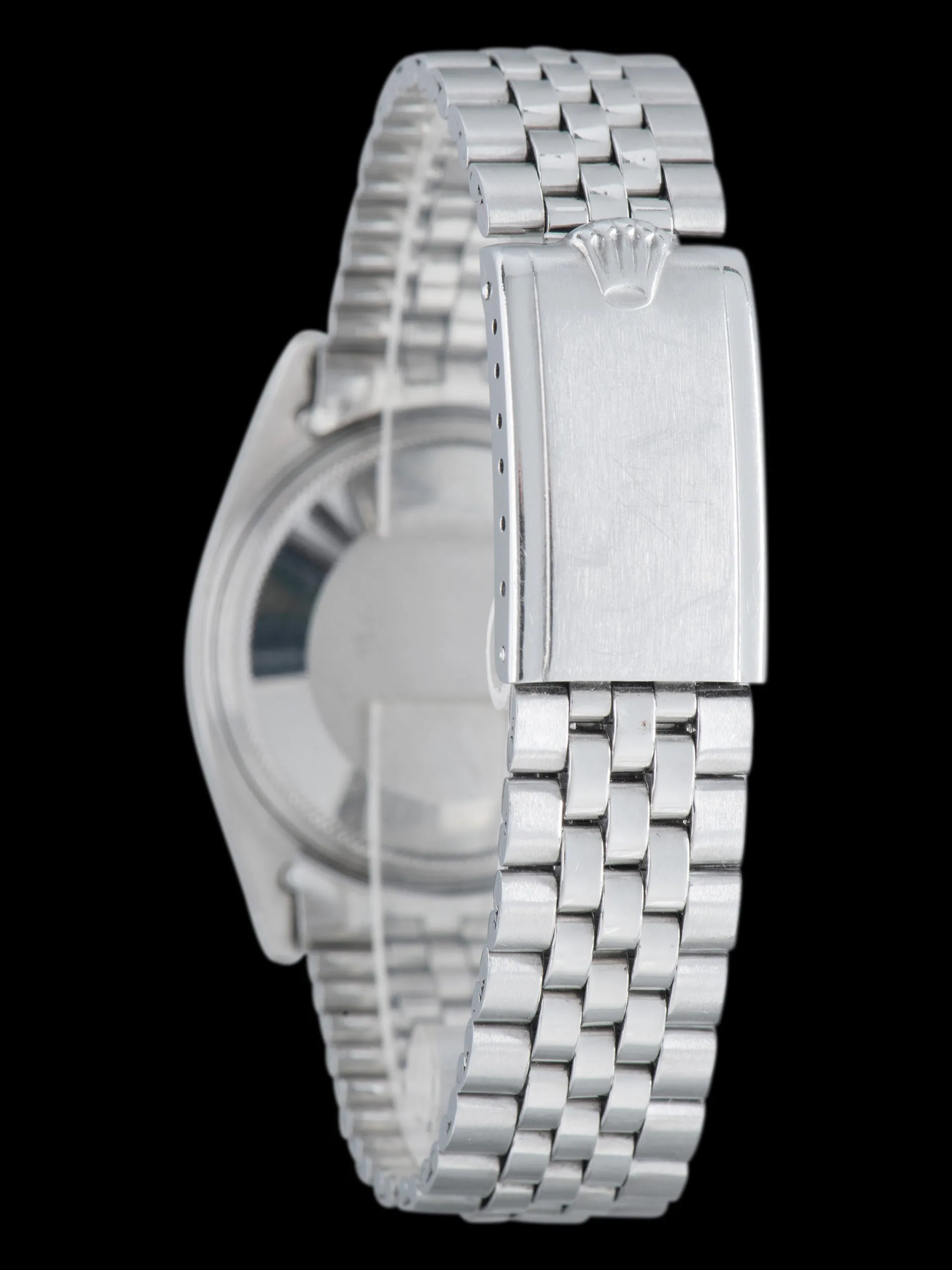*Unpolished* 1968 Rolex Datejust (Ref. 1603) Black "Confetti" Dial W/ Double Punched Papers