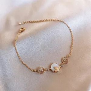 Waves blossoming bracelet